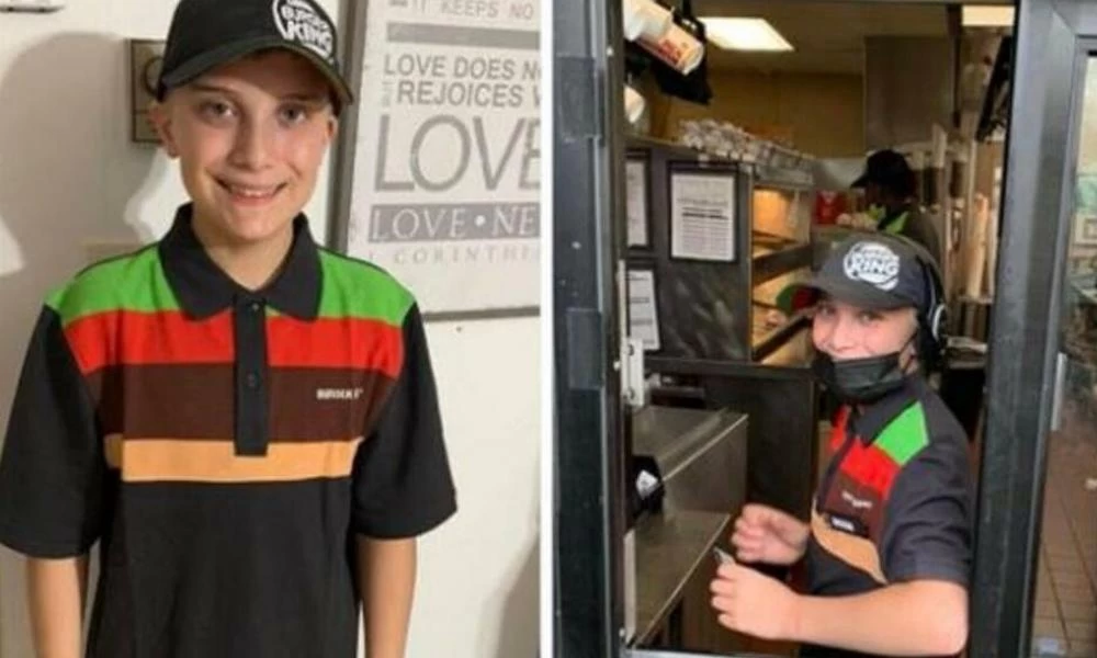 ΗΠΑ: Πατέρας κοκορεύεται για τον 14χρονο γιο που δουλεύει σε fast food